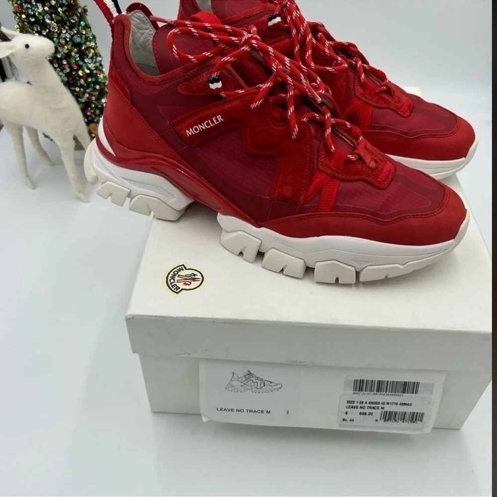 Men’s Moncler leave no trace sneaker size 11